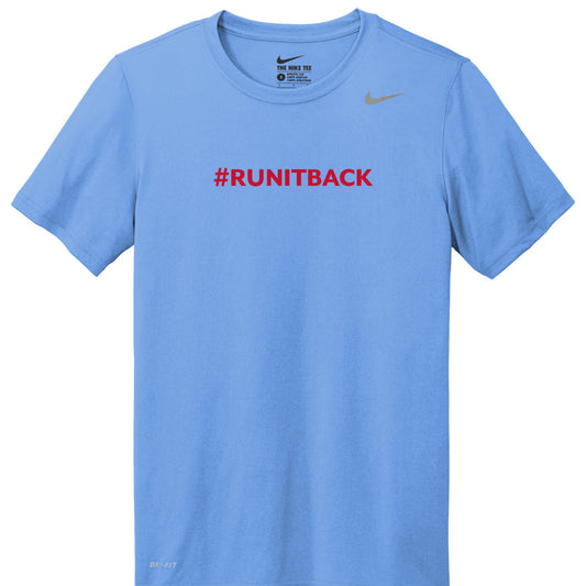 #RUNITBACK Nike Valor Blue T-Shirt