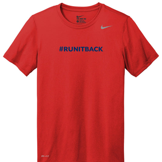 #RUNITBACK Nike Red T-Shirt