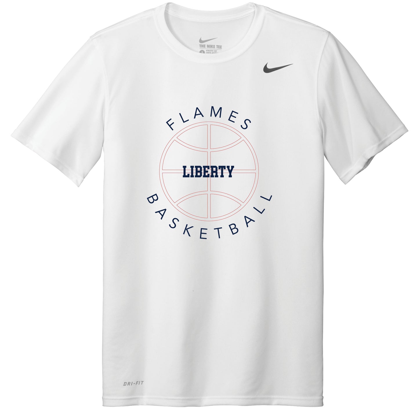 Liberty Flames Basketball Nike Dri-Fit BB4 T-Shirt