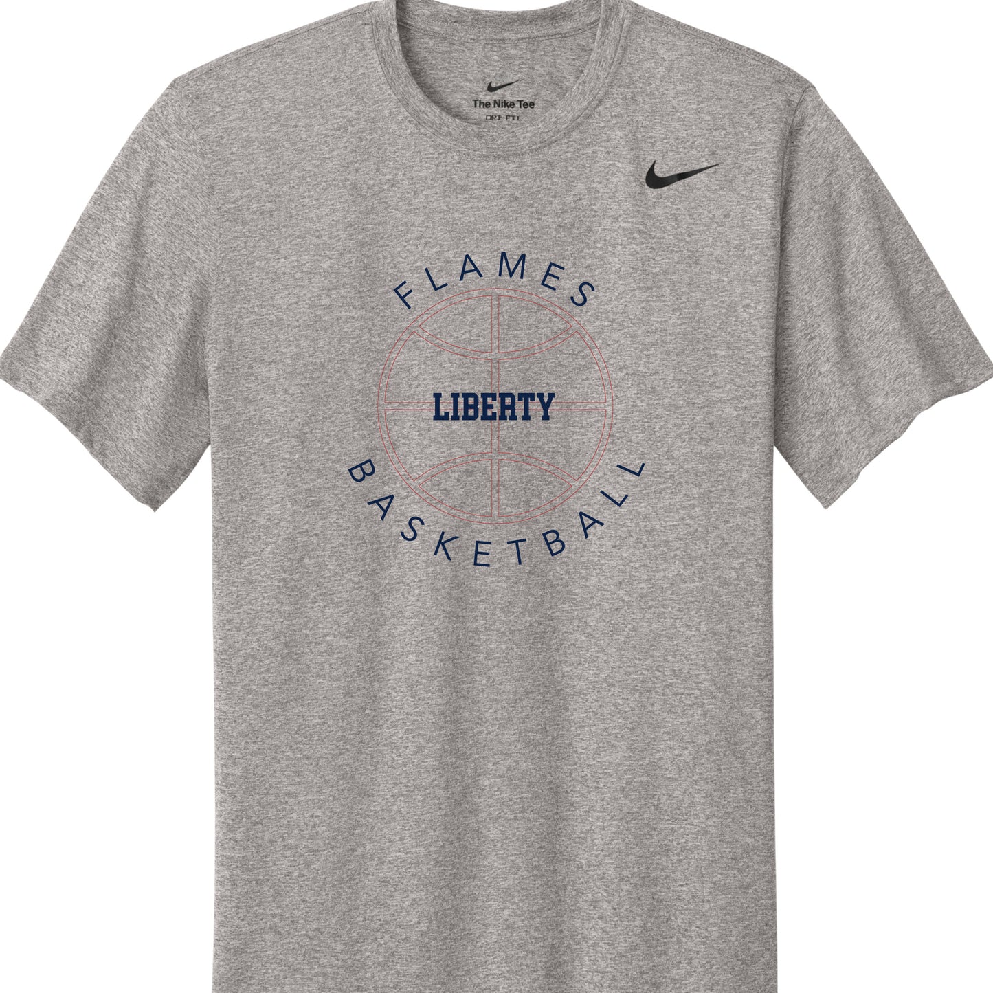 Liberty Flames Basketball Nike Dri-Fit BB4 T-Shirt