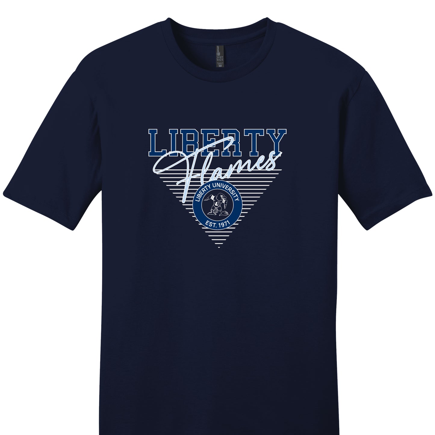 Liberty Flames Retro T-Shirt
